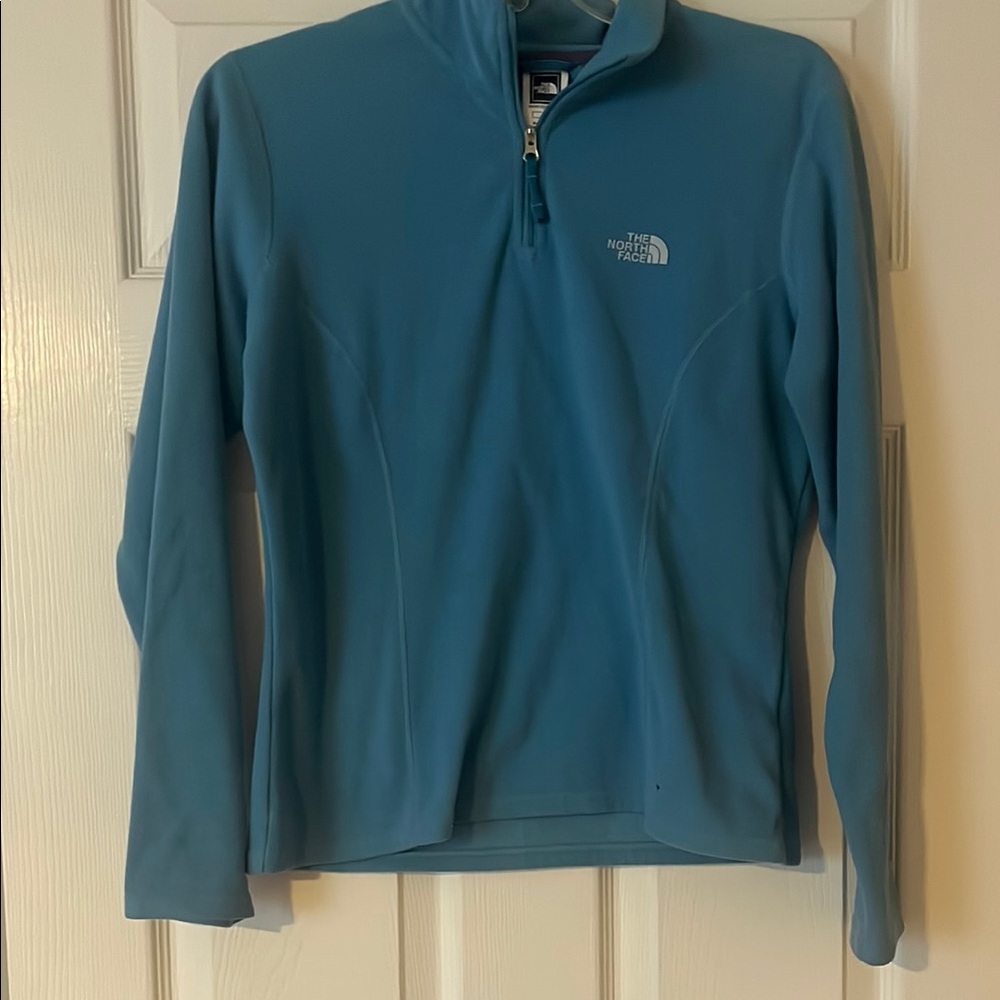 The North Face Teal Fleece Pullover